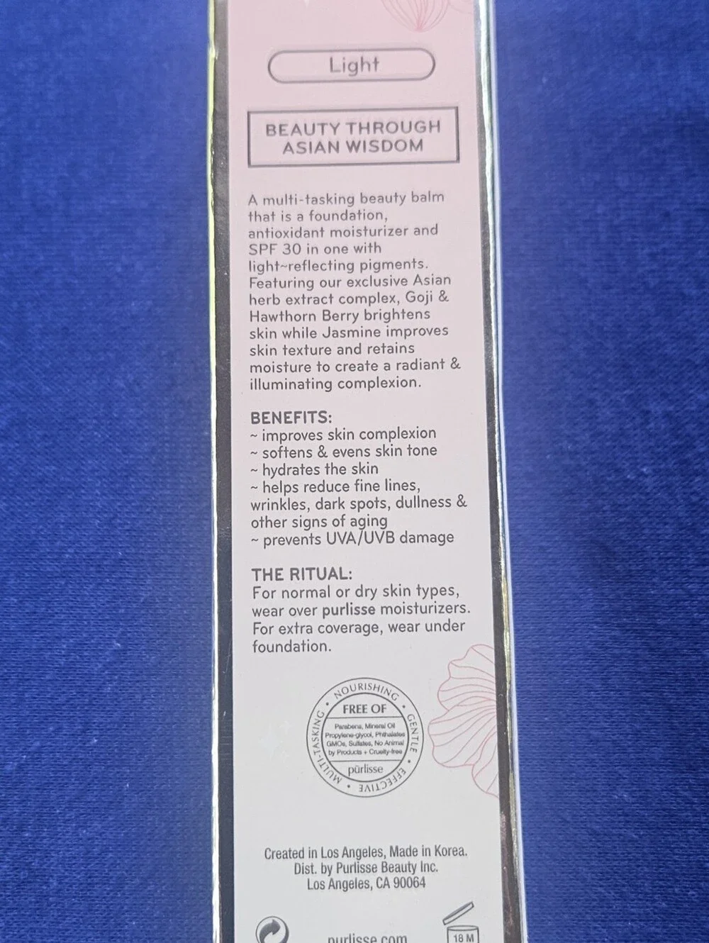 purlisse Radiant Glow Illuminating BB Cream - Pink